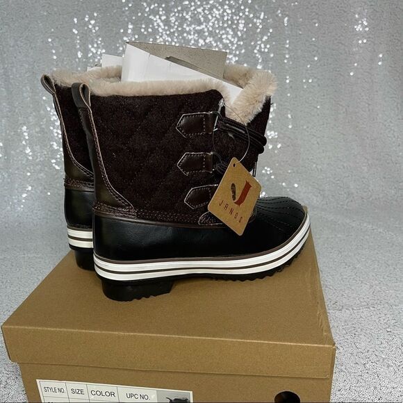 Transco Jands Brown Lace-Up Cold Weather Boot - Picture 2 of 4